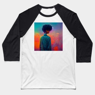 A colorful boy - best selling Baseball T-Shirt